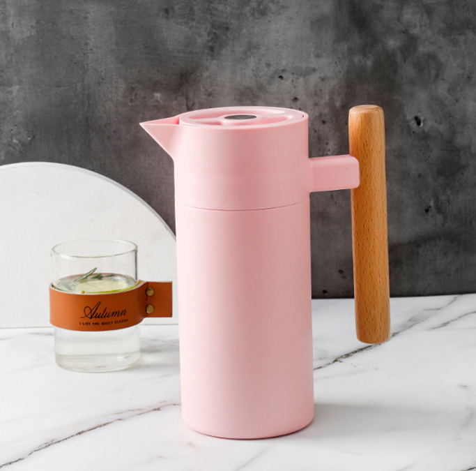 Wooden Handle Tea Pot Kettle Set