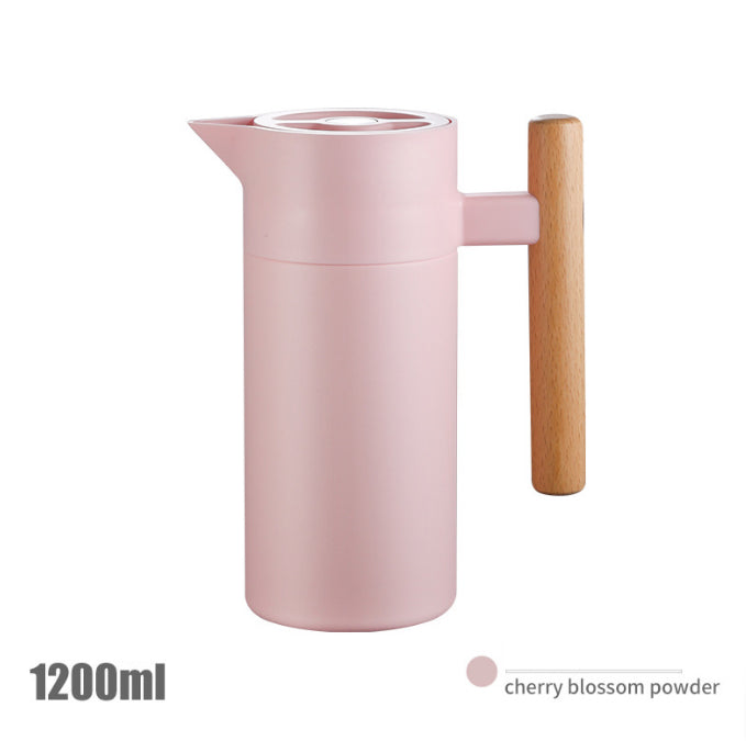 Wooden Handle Tea Pot Kettle Set
