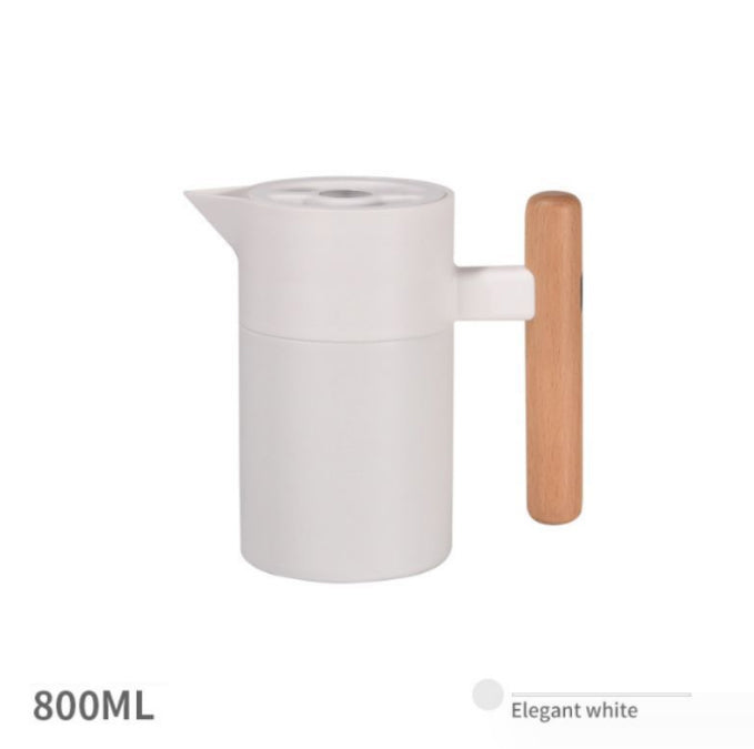 Wooden Handle Tea Pot Kettle Set