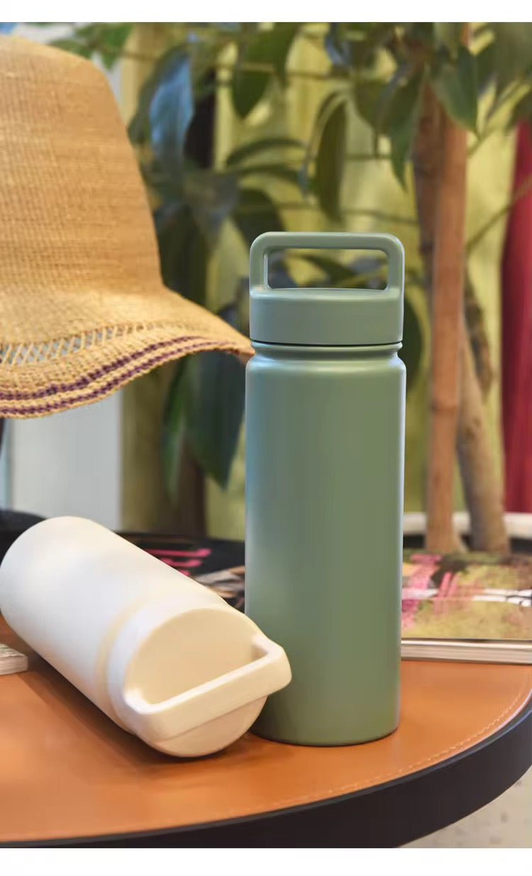 Minilisum Fashion Durable 500ml Outdoor Travel Car Portable Vacuum Water Tea Bottle Coffee Cup Stainless Steel 304