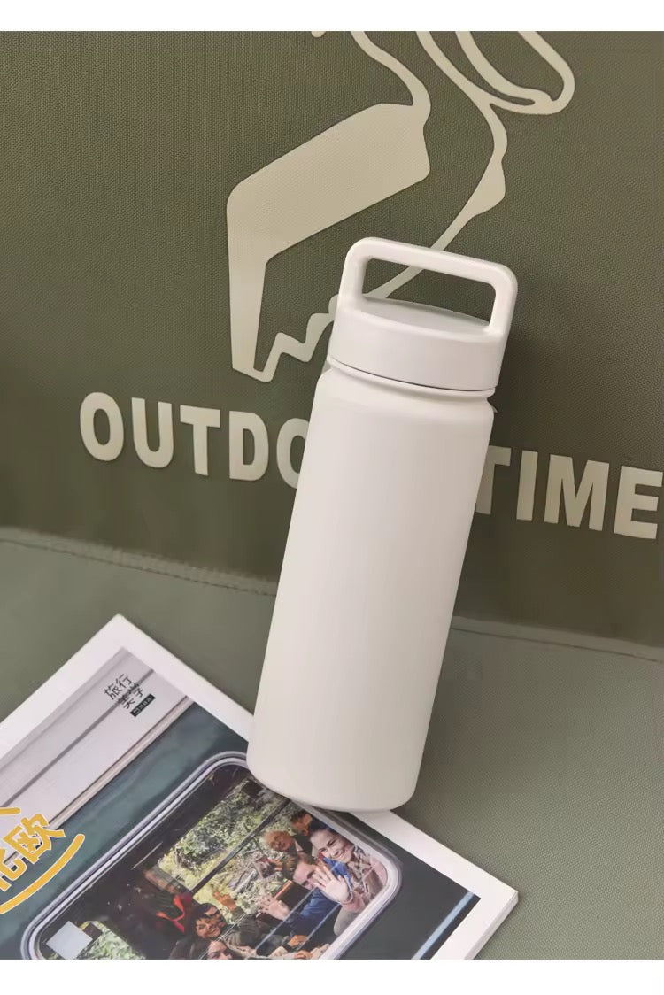 Minilisum Fashion Durable 500ml Outdoor Travel Car Portable Vacuum Water Tea Bottle Coffee Cup Stainless Steel 304