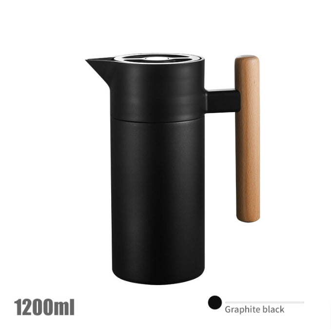 Wooden Handle Tea Pot Kettle Set